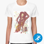 Женская спортивная футболка