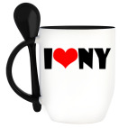 Кружка с ложкой