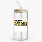 Банка с бамбуковой крышкой