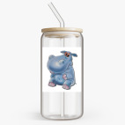 Банка с бамбуковой крышкой