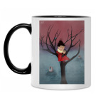 Кружка двухцветная