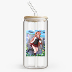 Банка с бамбуковой крышкой