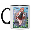 Кружка двухцветная