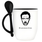 Кружка с ложкой