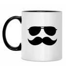 Кружка двухцветная