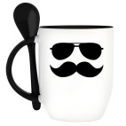 Кружка с ложкой