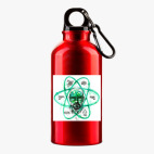 Металлическая бутылка 400 мл UV-DTF