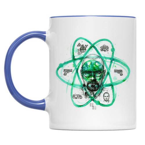 Кружка с принтом Breaking Bad