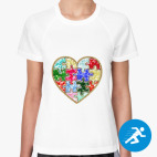 Женская спортивная футболка