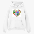 Толстовка худи оверсайз