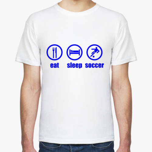 Футболка с принтом Soccer