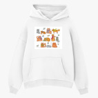 Толстовка худи оверсайз