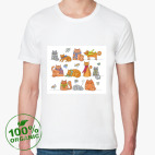 Мужская футболка органик