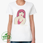 Женская футболка органик