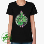 Женская футболка органик