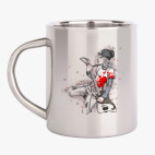 Кружка металлическая