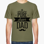 Классическая футболка Супер Папа!