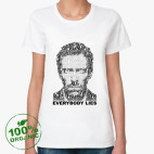 Женская футболка органик