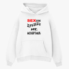 Толстовка худи оверсайз