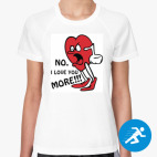 Женская спортивная футболка