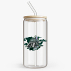 Банка с бамбуковой крышкой