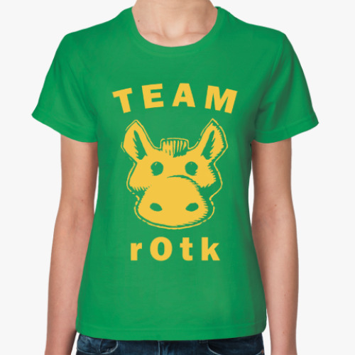 Женская футболка Team rotk dota 2