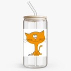 Банка с бамбуковой крышкой