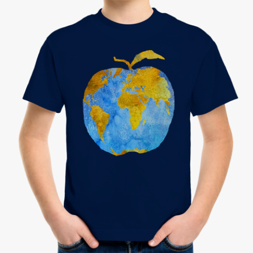 Детская футболка Apple Earth