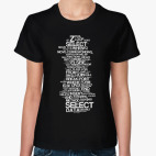 Женская футболка