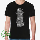 Мужская футболка органик