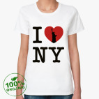 Женская футболка органик