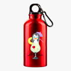 Металлическая бутылка 400 мл UV-DTF