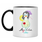 Кружка двухцветная