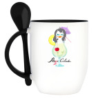 Кружка с ложкой