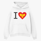 Толстовка худи оверсайз