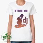 Женская футболка органик