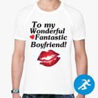 Мужская спортивная футболка