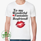 Мужская футболка органик