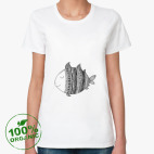 Женская футболка органик