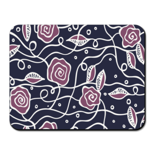 Коврик для мыши  Night Roses