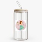 Банка с бамбуковой крышкой