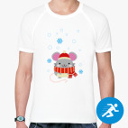 Мужская спортивная футболка