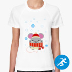 Женская спортивная футболка