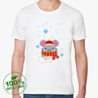 Мужская футболка органик