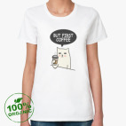 Женская футболка органик