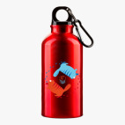 Металлическая бутылка 400 мл UV-DTF