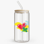 Банка с бамбуковой крышкой