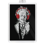 Albert Einstein relaxed