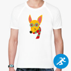 Мужская спортивная футболка