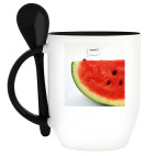 Кружка с ложкой